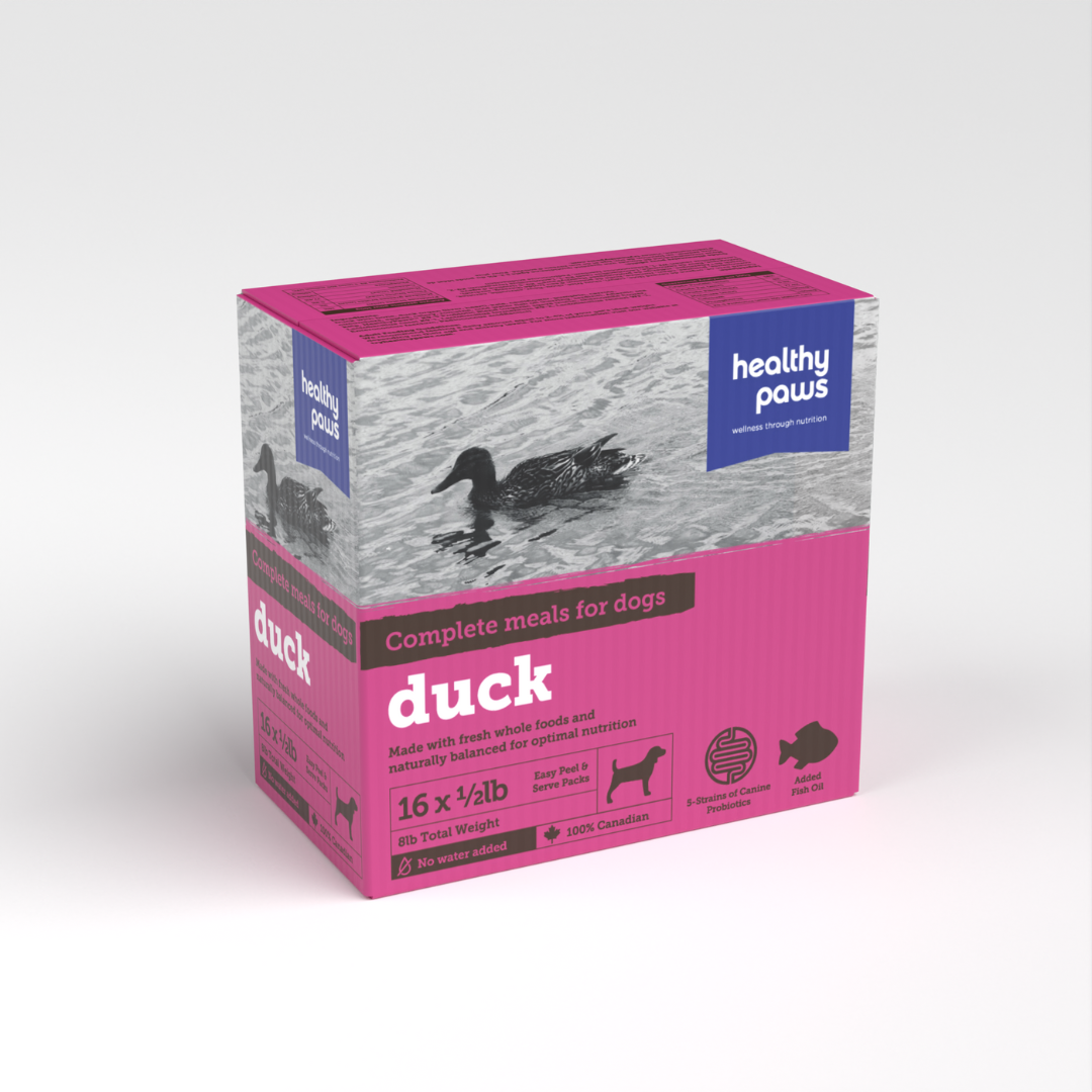 HEALTHY PAWS | Canard 16 x 1/2lb
