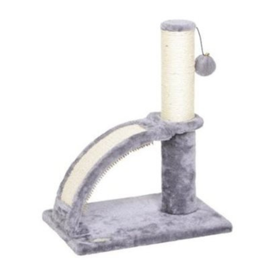 BUD'Z | Griffoir avec arc de massage Logan gris 35x25x43 cm