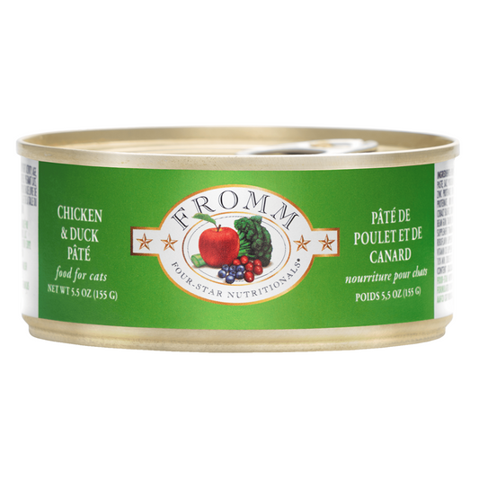 FROMM 4 STAR | Chat, Pâté de poulet et saumon 5.5 oz