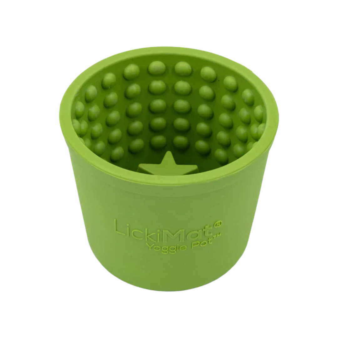 LICKIMAT | Yoggie pot vert