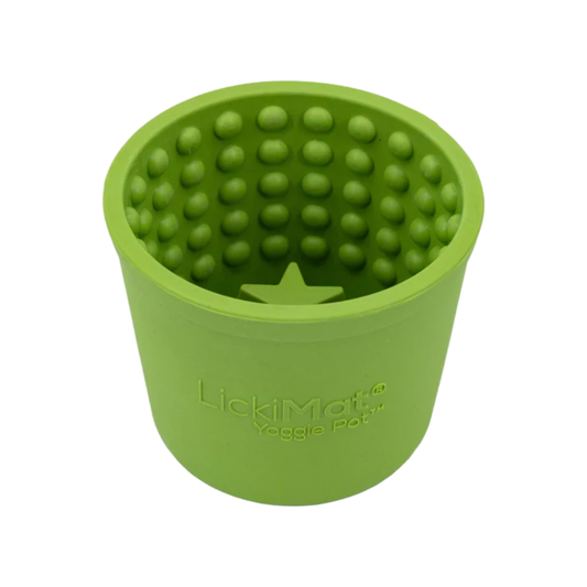 LICKIMAT | Yoggie pot vert