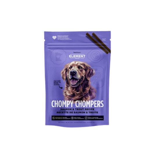 NUTRISOURCE | Chompy Chompers saumon et truite 6 oz