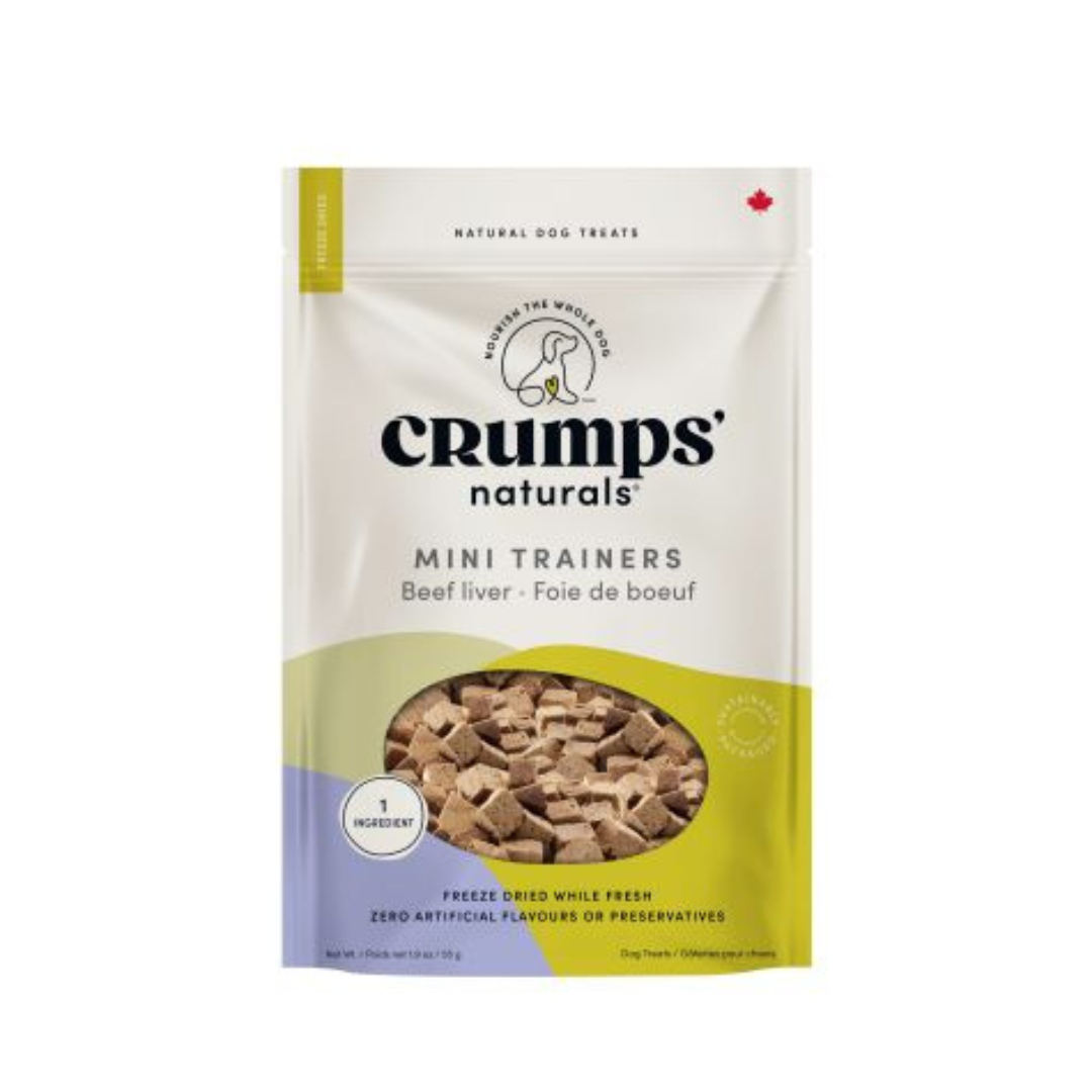 CRUMPS | Bouchées d'entrainement, foie de boeuf