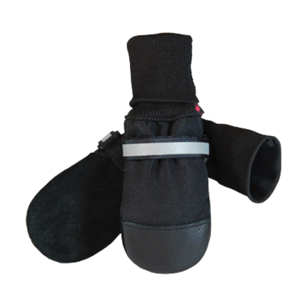 MUTTLUKS | Botte pour chien - Fleece lined noire