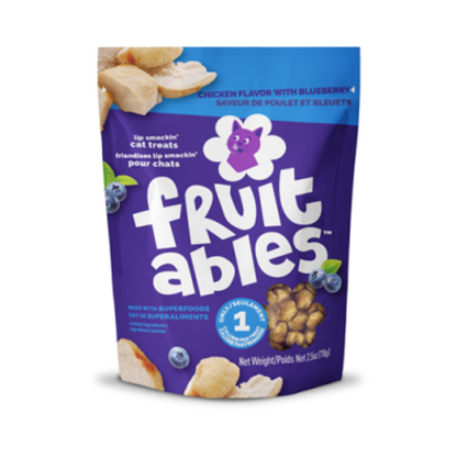 FRUITABLES | Chat, poulet et bleuets 2.5oz