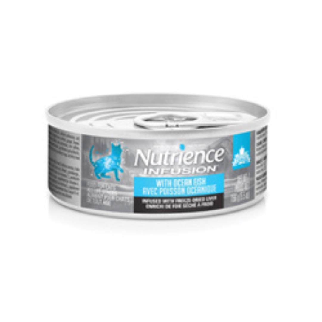NUTRIENCE | Chat Infusion, Poisson océanique 156g