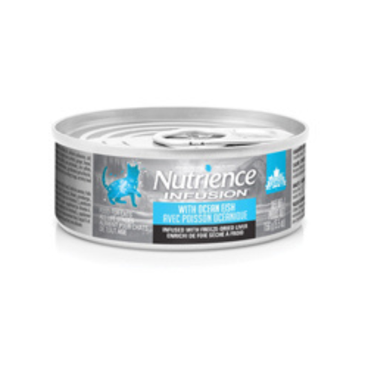 NUTRIENCE | Chat Infusion, Poisson océanique 156g