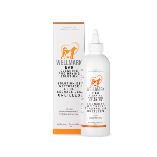 WELLMARK | Solution nettoyante et asséchante pour les oreilles 237 ml