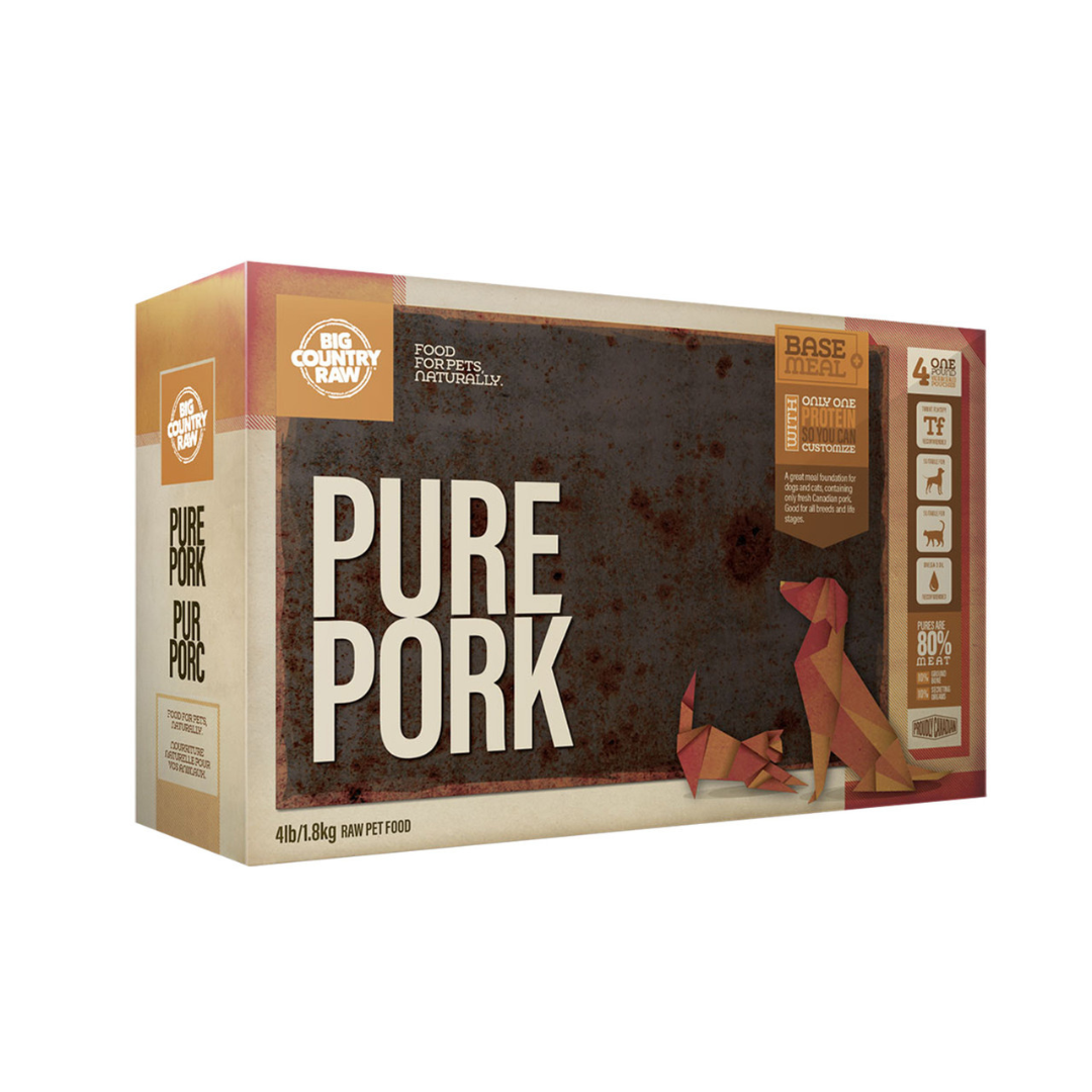BIG COUNTRY RAW | Pur porc 4lbs