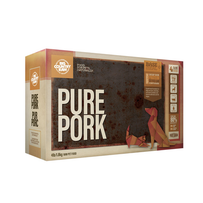 BIG COUNTRY RAW | Pur porc 4lbs
