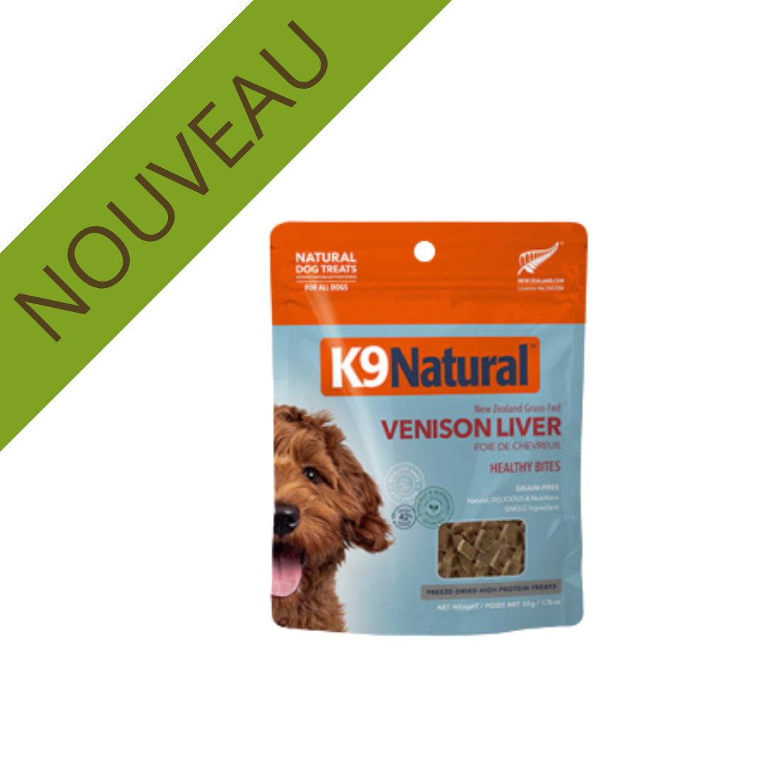 K9 NATURAL | Foie de chevreuil 50g