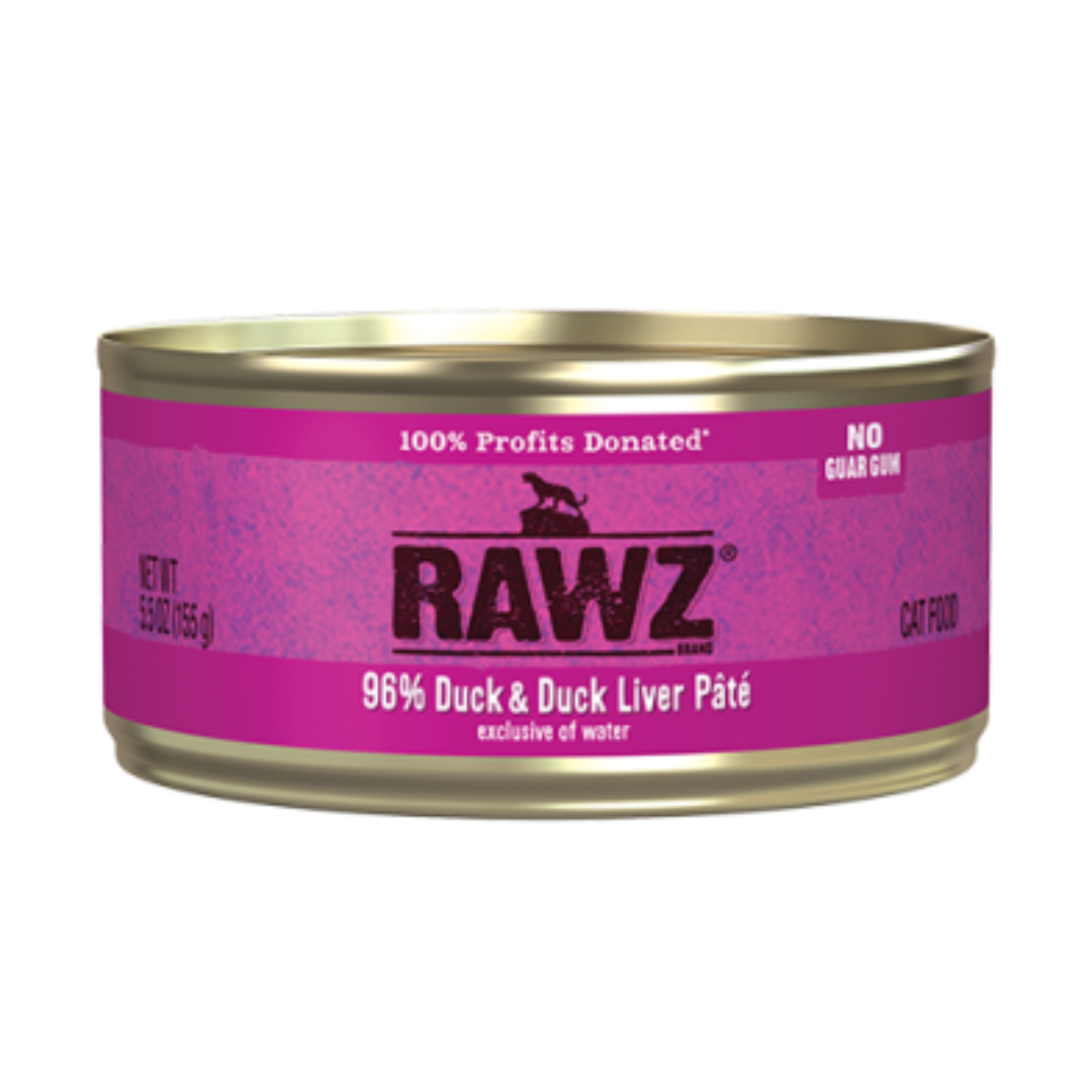RAWZ | Chat, Pâté de canard 5.5 oz