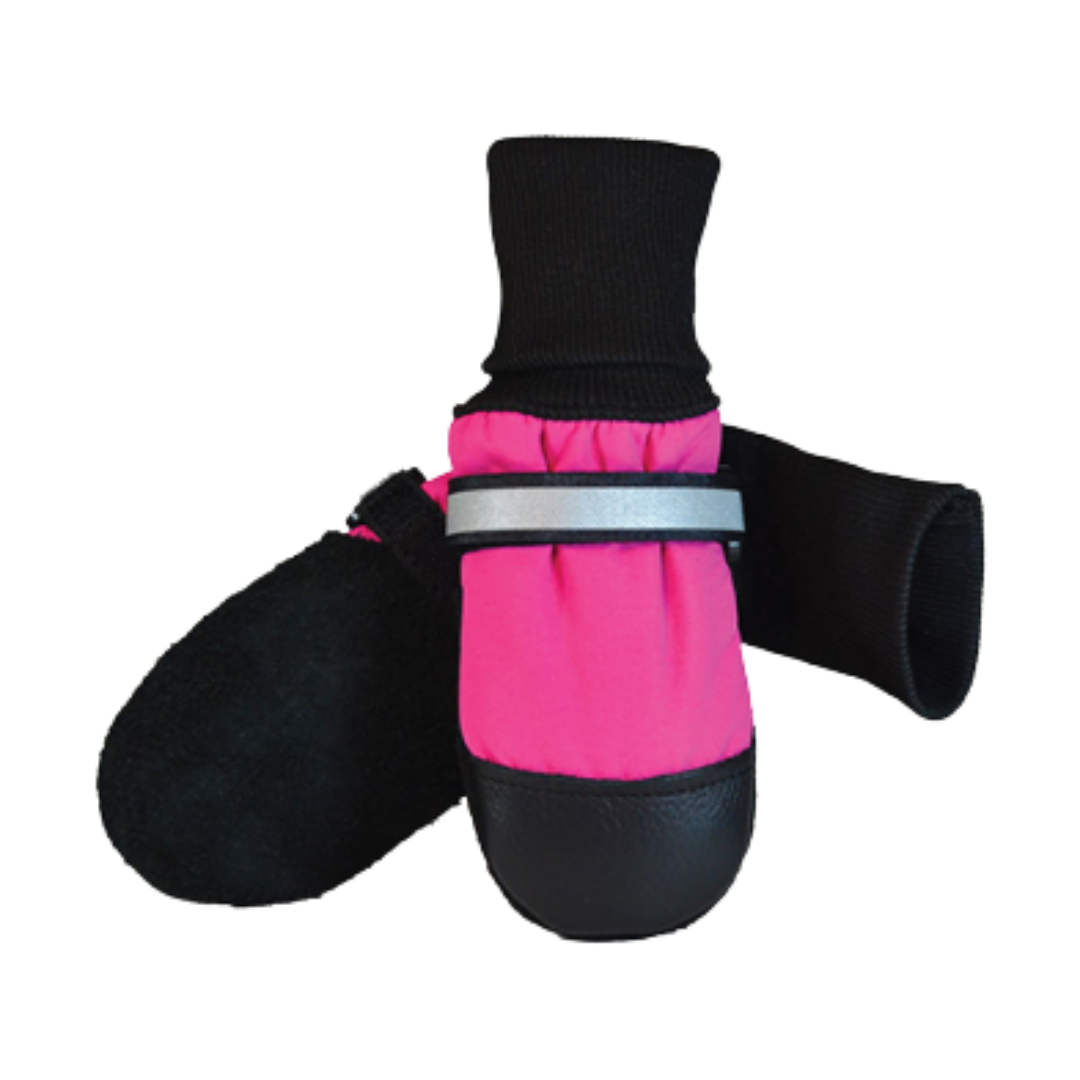 MUTTLUKS | Botte pour chien - Fleece lined rose