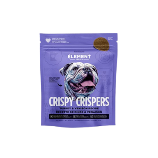 NUTRISOURCE | Crispy crispers dinde et venaison 4 oz