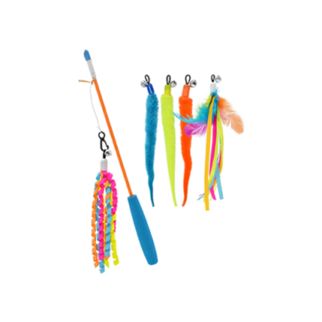 MULTIPET | Canne à pêche avec attachement interchangeable