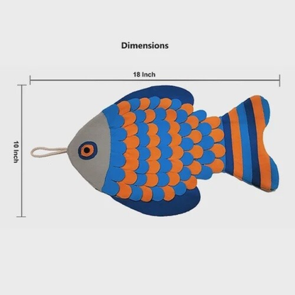 PAWZNDOGZ | Tapis de fouille poisson 18"