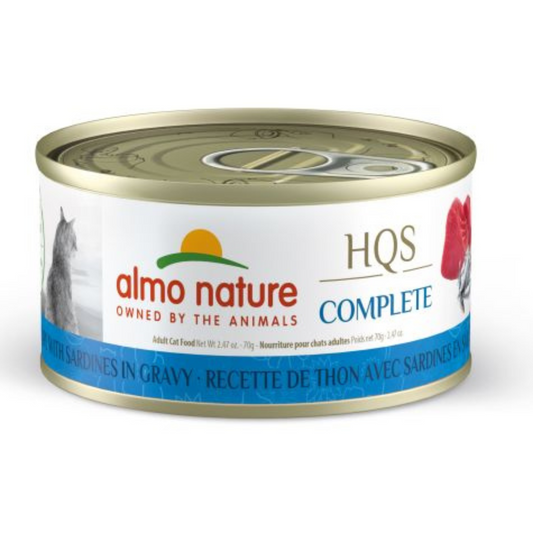 ALMO NATURE | COMPLETE HQS Thon et sardine au bouillon 70g