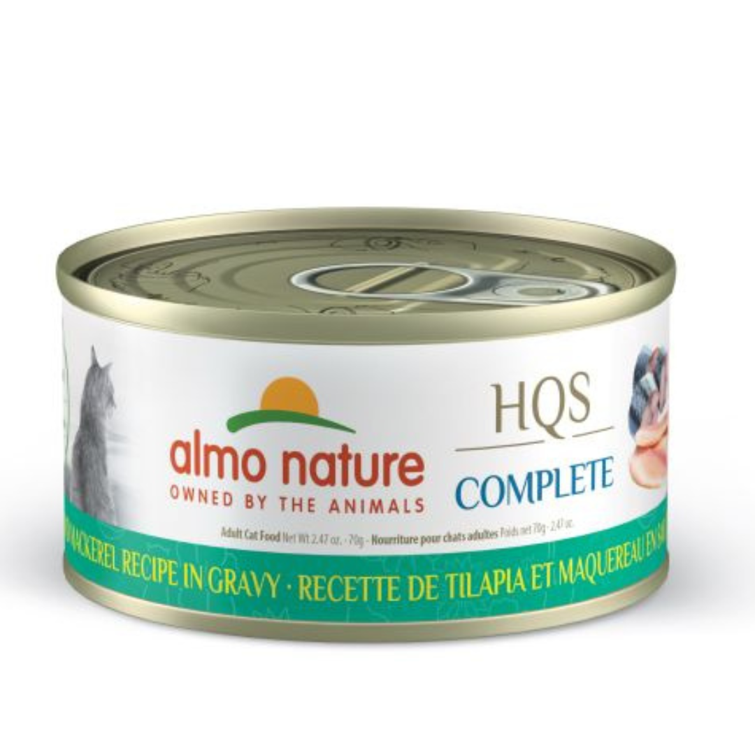 ALMO NATURE | COMPLETE HQS Tilapia et maquereau en sauce 70g