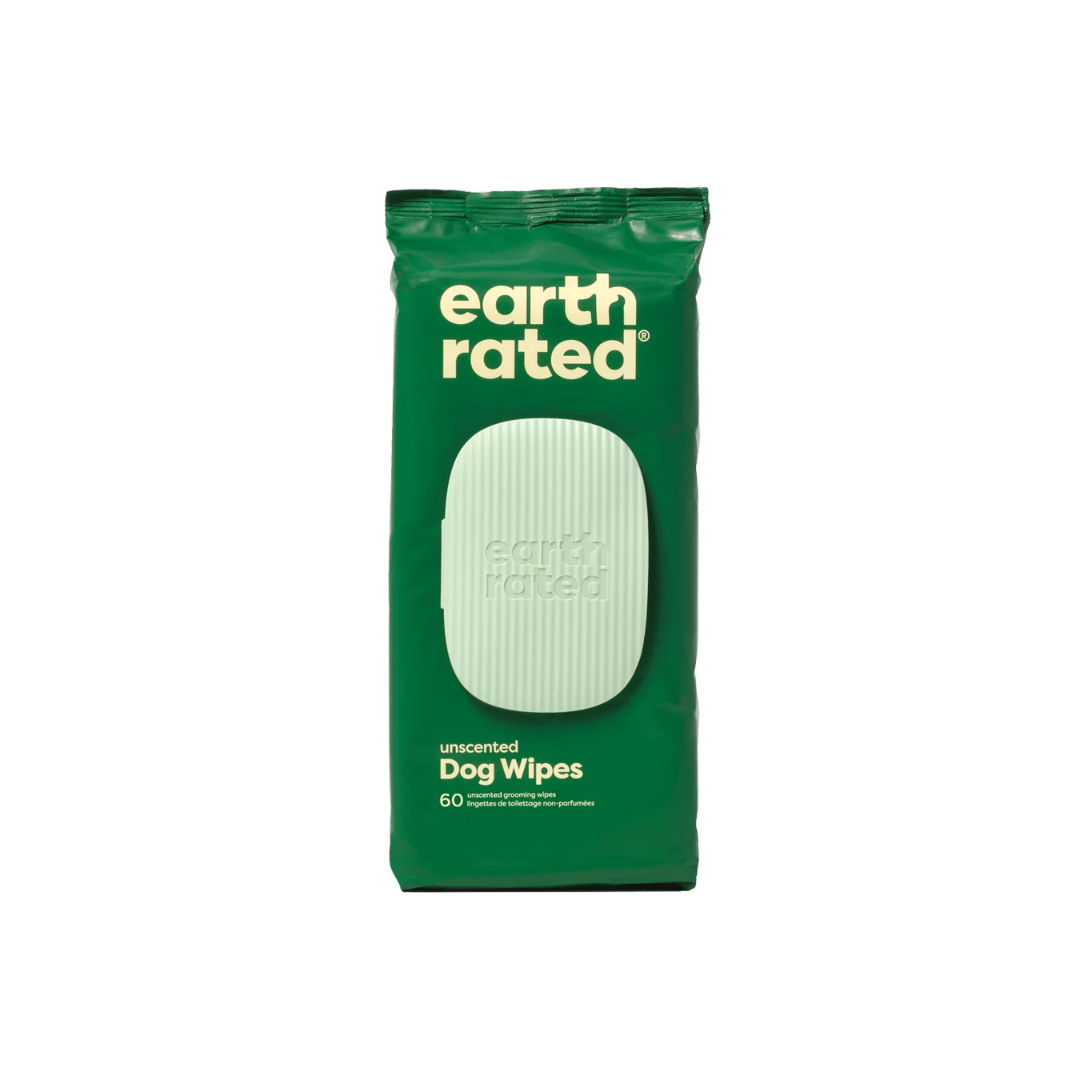 EARTH RATED | Lingettes sans odeur 60 unités