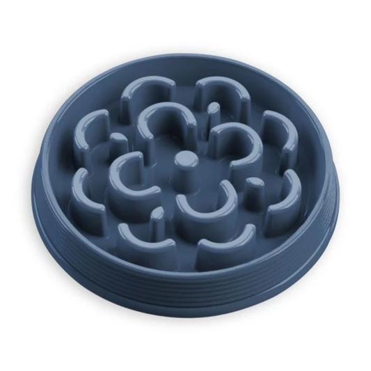 TARHONG | Slow chow medaillon feeder bleu m