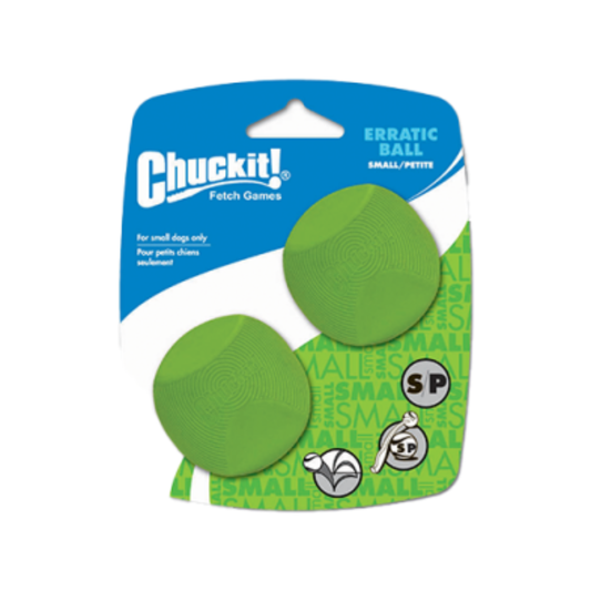 CHUCK IT | Erractic Ball, petit (paquet de 2)