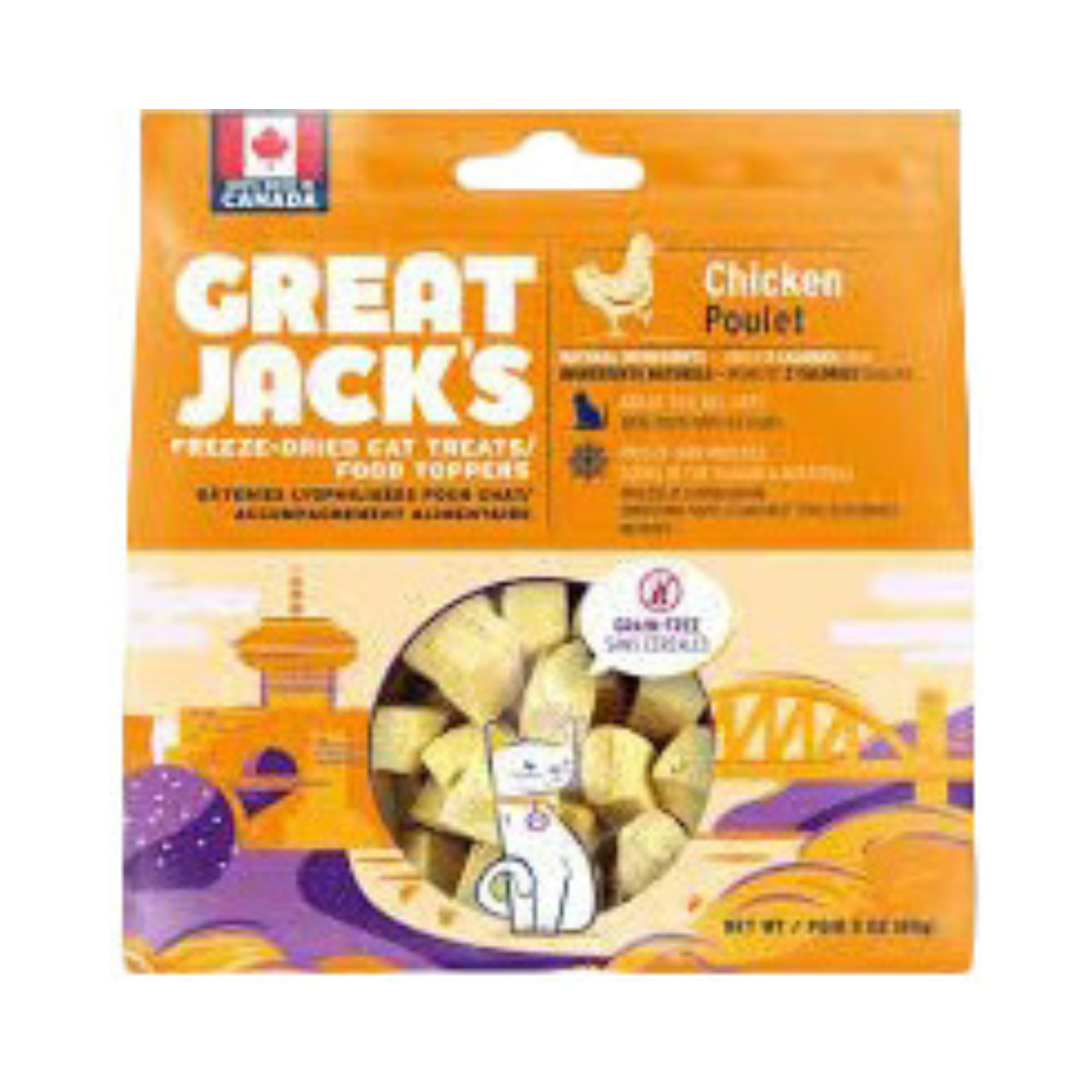 GREAT JACK'S | Chat, poulet lyophilisé