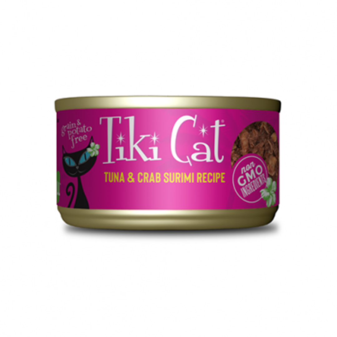 TIKI CAT | Chat, Thon et crabe surimi