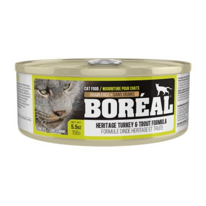 BORÉAL | Chat, Dinde Héritage et truite