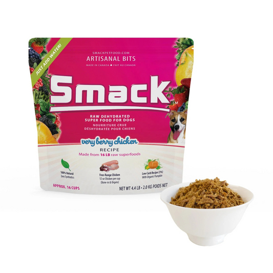 SMACK | Recette de poulet et petits fruits
