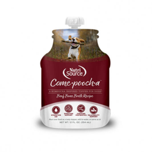 NUTRISOURCE | Come-A-Pooch bouillon boeuf 12 oz