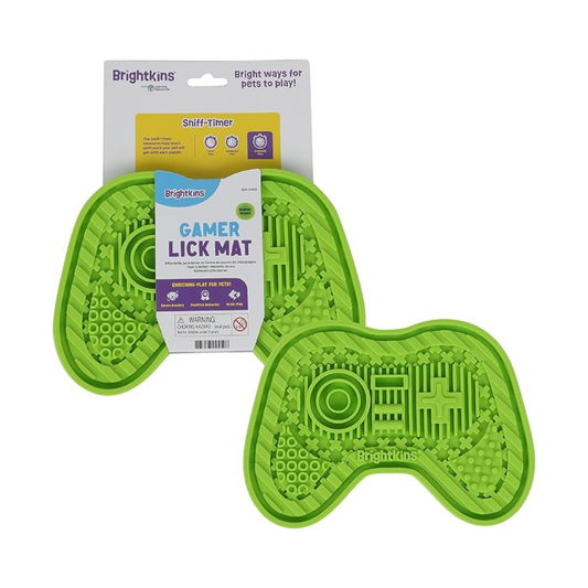 BRIGHTKINS | tapis de léchage manette de jeu