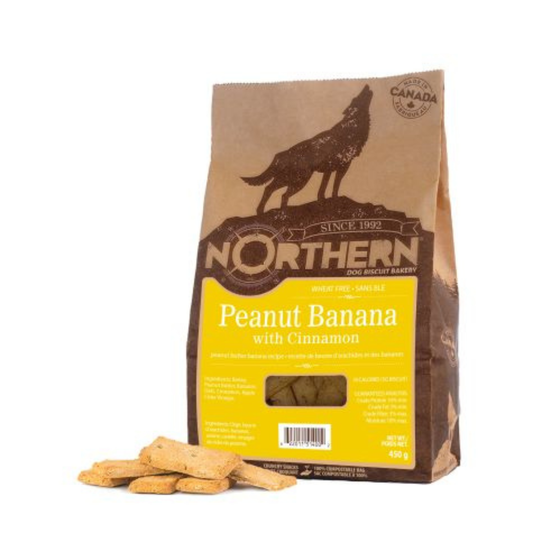 NORTHERN | Biscuits beurre d'arachide et bananes 450g