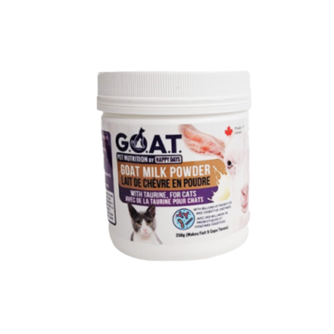HAPPY DAYS | Lait de chèvre en poudre + taurine pour chat 250g