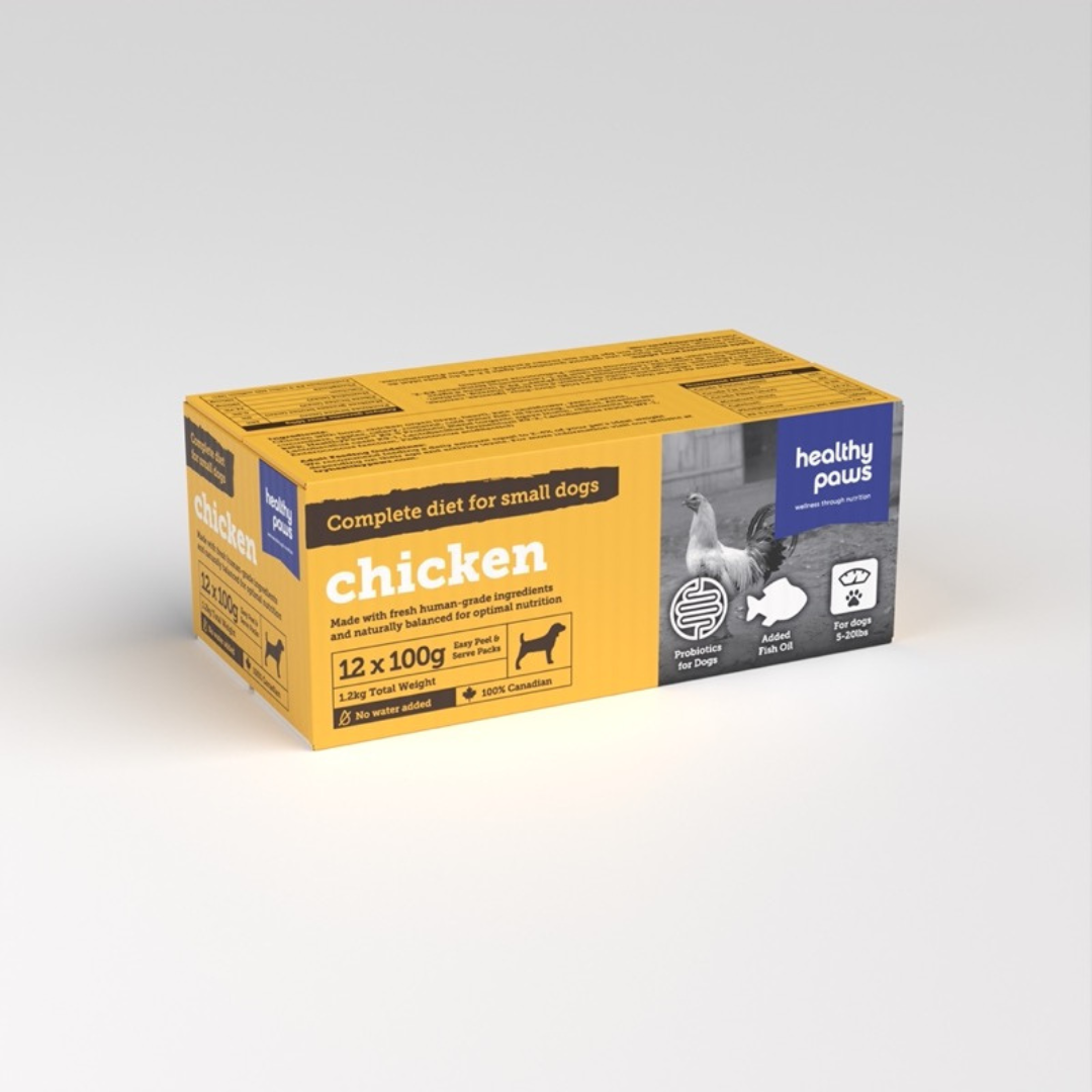 HEALTHY PAWS | Poulet 12 x 100g