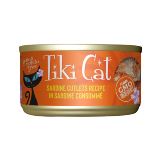 TIKI CAT | Chat, Sardines en consommé de sardine