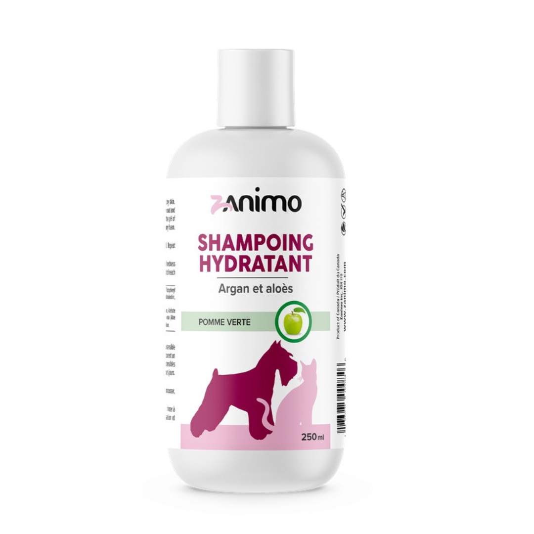 ZANIMO | Shampoing hydratant pomme verte 250ml
