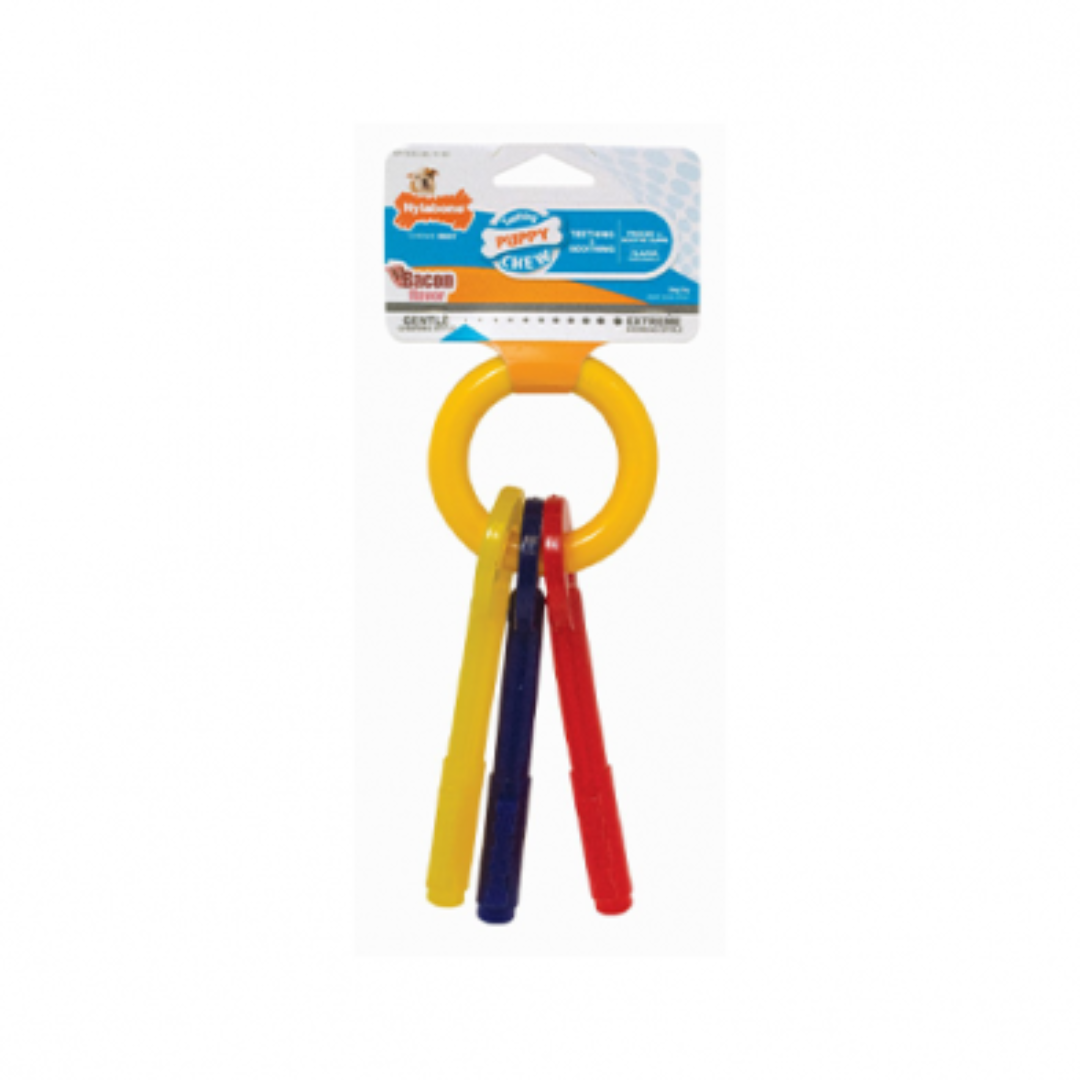NYLABONE | Clés jouet masticatoire chiot (petit)