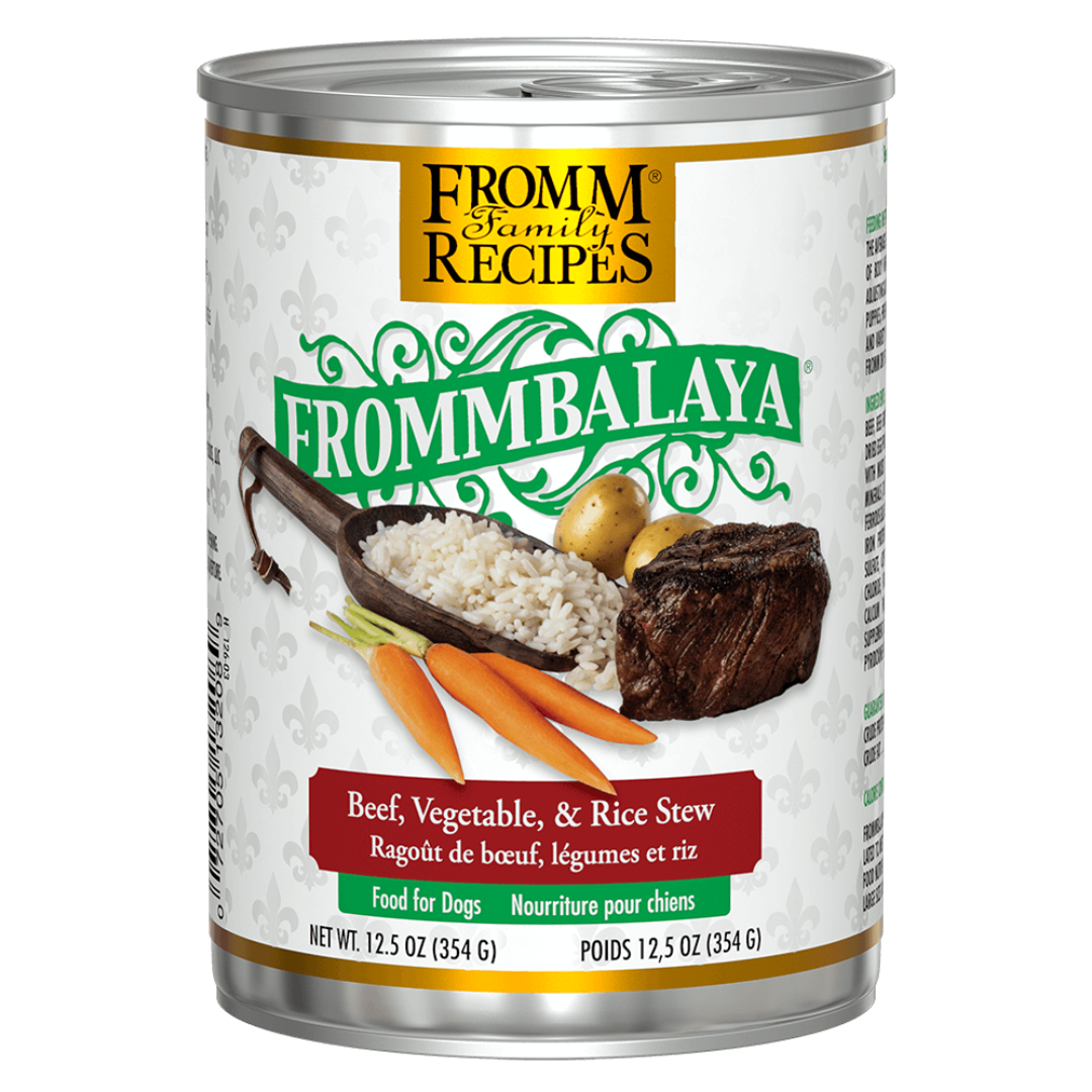 FROMM | Frommbalaya boeuf, légumes et riz 12.5 oz
