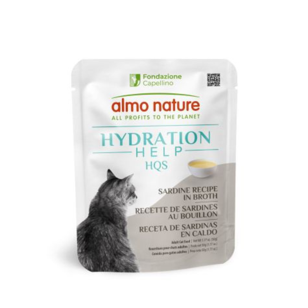 ALMO NATURE | HYDRATION HELP HQS Sardines en bouillon 50g