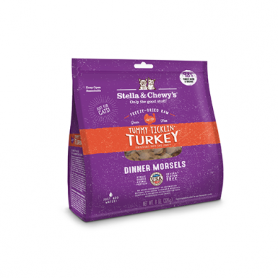 STELLA & CHEWY | Chat diner de dinde lyophilisé 8 oz