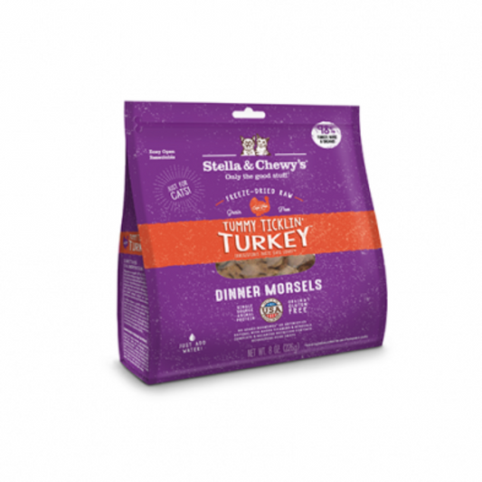 STELLA & CHEWY | Chat diner de dinde lyophilisé 8 oz