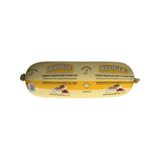 ROLLOVER | Rouleau au poulet et canneberges 800g