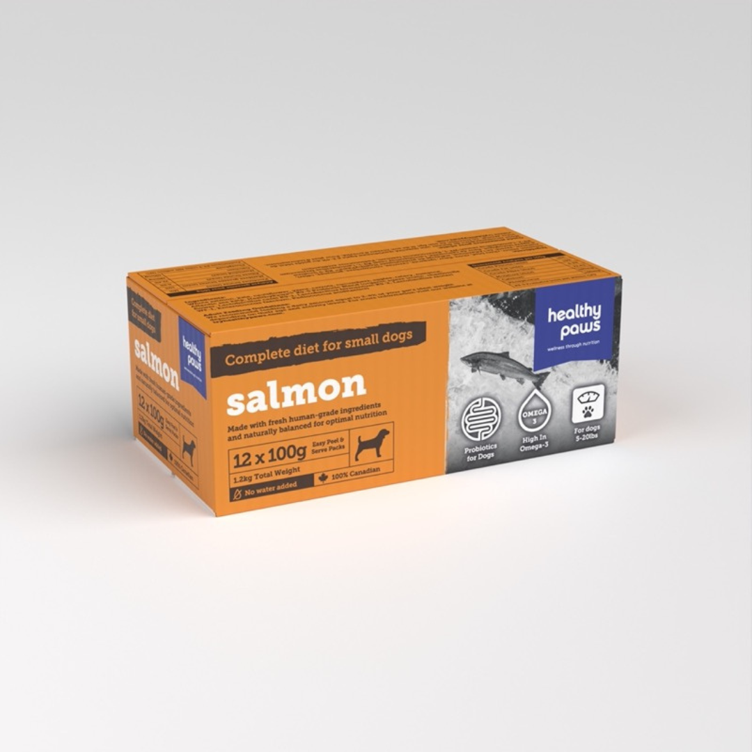 HEALTHY PAWS | Saumon 12 x 100g