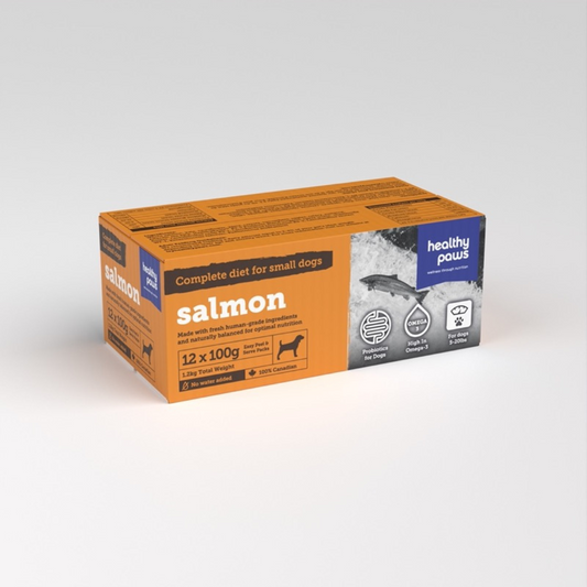 HEALTHY PAWS | Saumon 12 x 100g