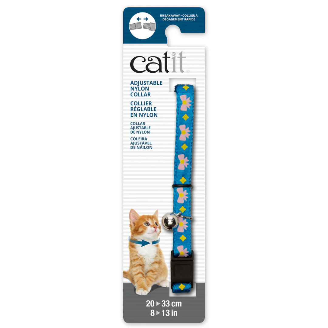 CATIT | Collier chat bow pattern 20-33cm