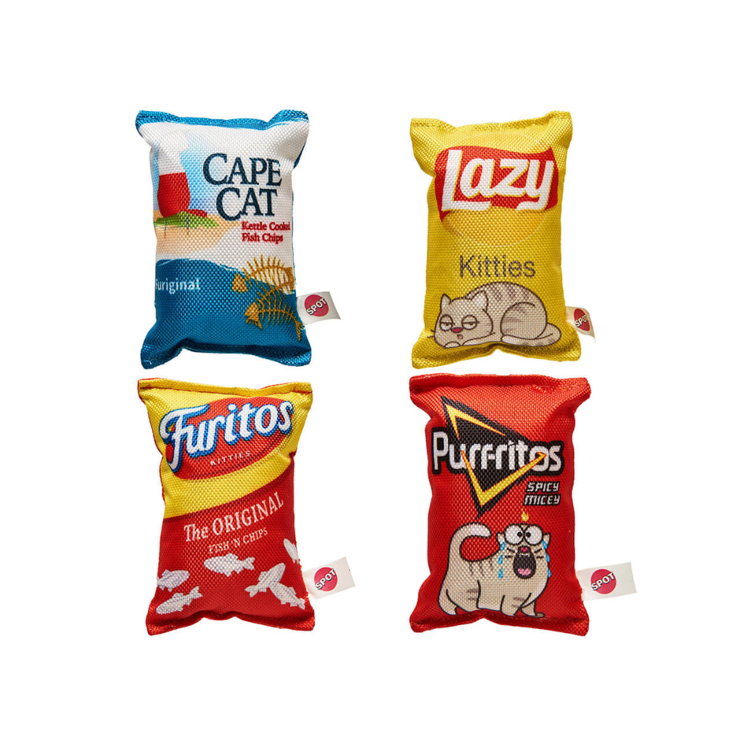SPOT | American take out cat toy assorties pqt2