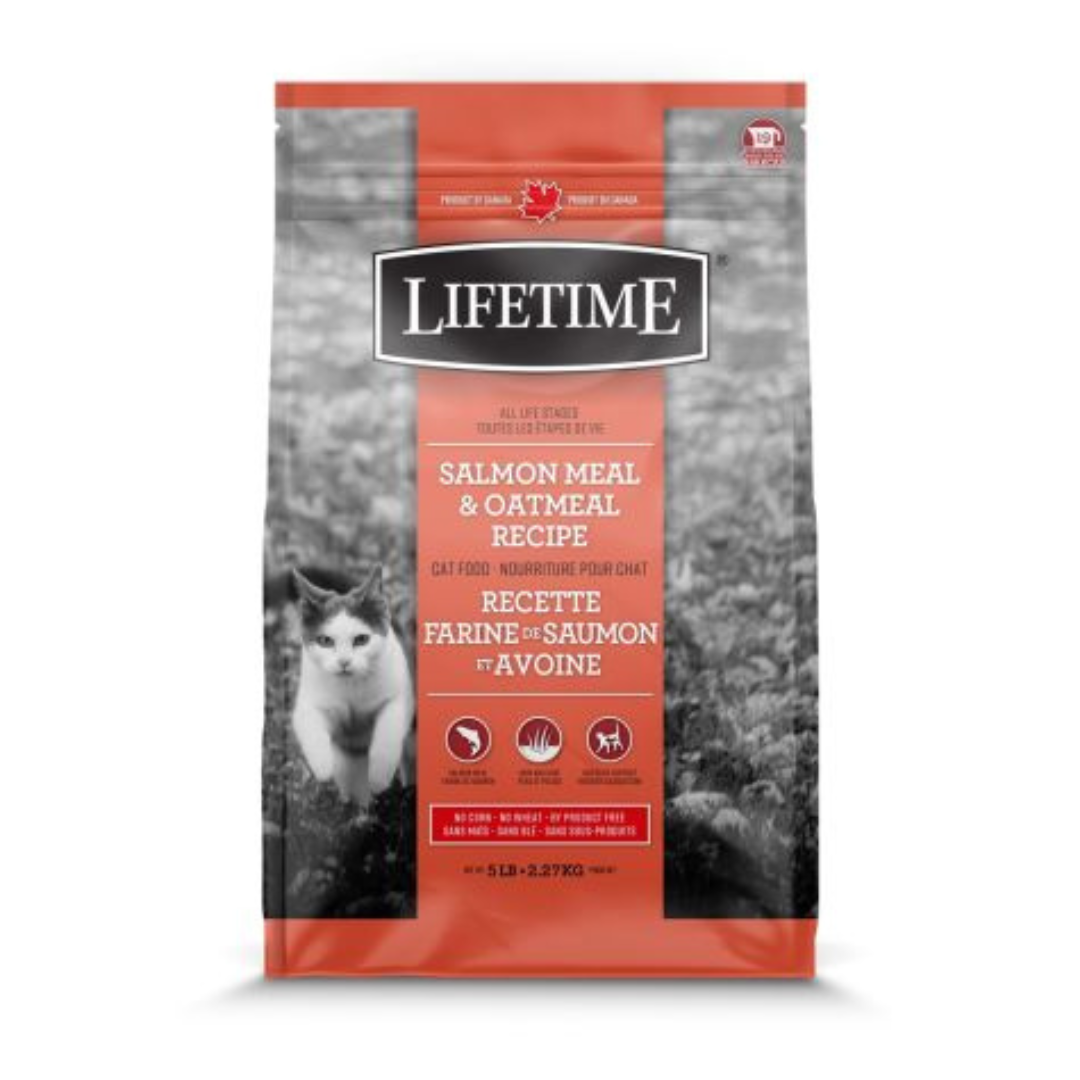 LIFETIME | Chat Recette saumon et avoine