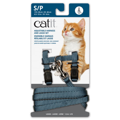 CATIT | Harnais en nylon pour chat avec laisse