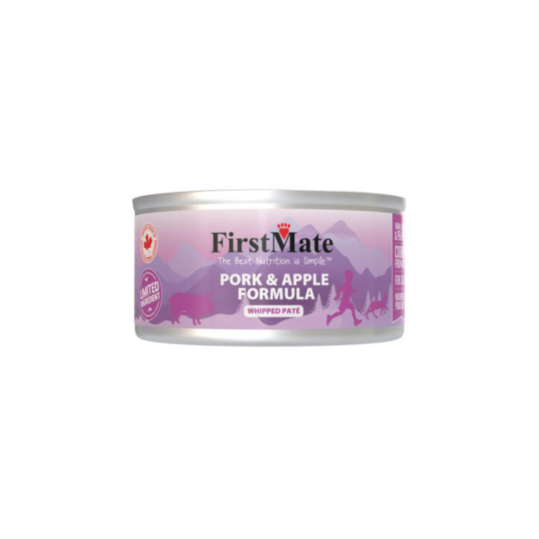 FIRSTMATE | Chat, LID porc et pomme 156g