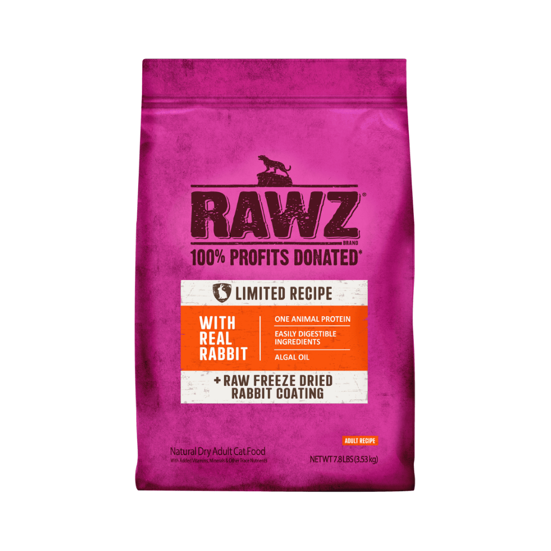 RAWZ | Chat s/g Ingérdients limités au lapin 1.6kg